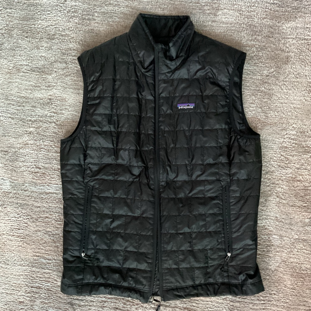 Patagonia Black Quilted Vest